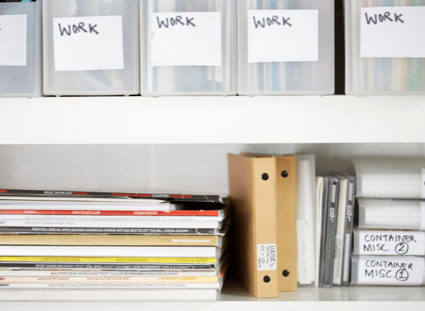 how to stay organized at work